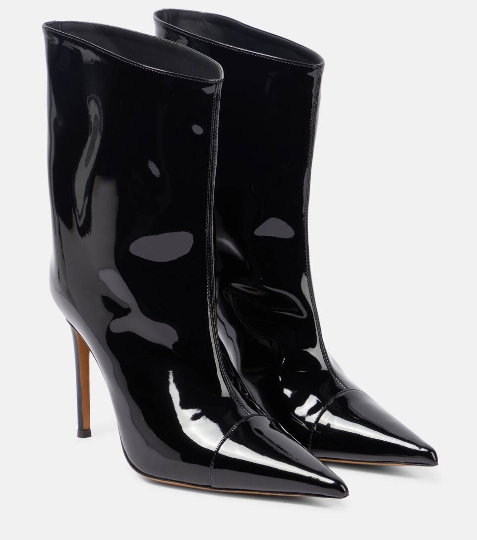 Patent leather ankle boots | Mytheresa (UK)