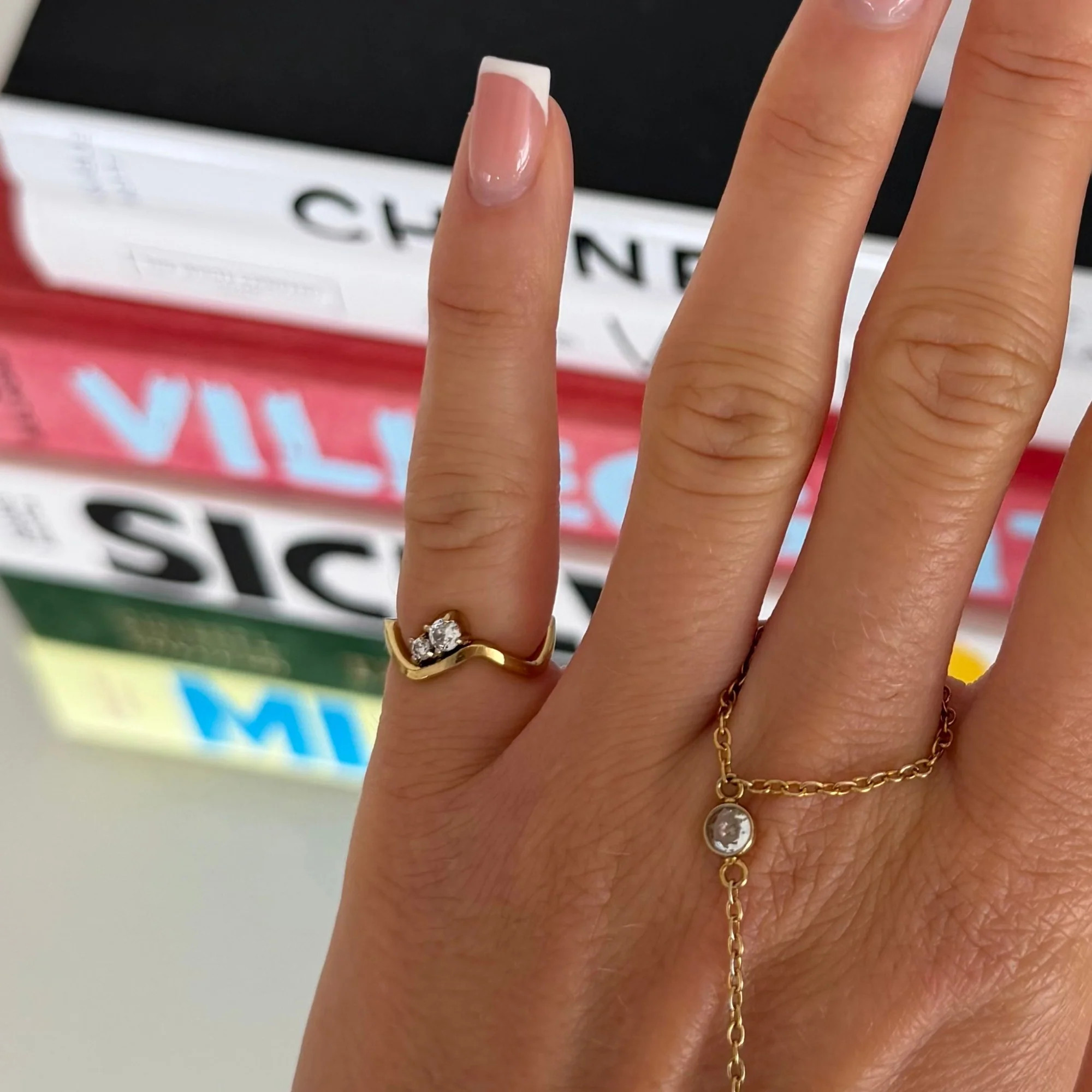 Shimmer Wave Ring | Evry Jewels