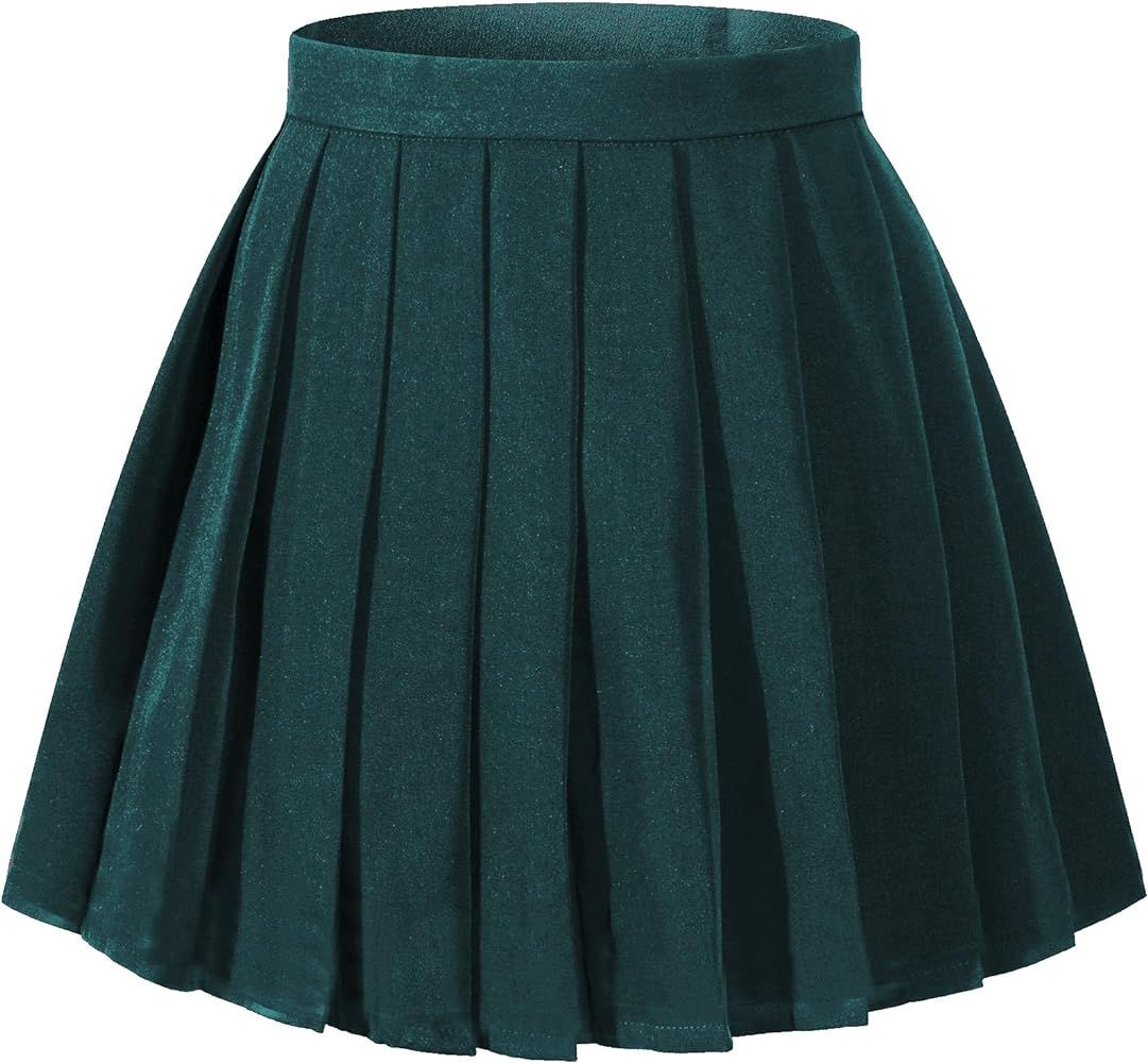 Beautifulfashionlife Women's Japan high Waisted Pleated Cosplay Costumes Skirts | Amazon (US)