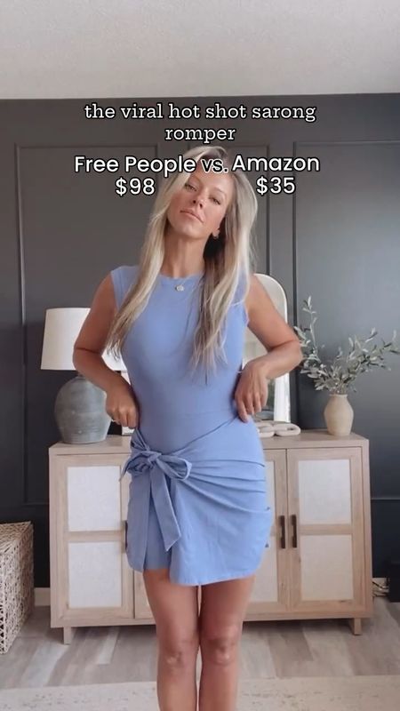 ✨✨ Comment ROMPER for the link 🔗 to the Amazon hot shot sarong romper. There is literally no difference other than the tag. Both are so flattering but I can still get 2 for the price of the other! Love the fit and back zipper detail! Wearing a Medium in both!

Amazon romper, amazon fashion, amazon tennis dress, free people, free people movement, free people hot shot sarong romper, amazon rompers, pickleball outfit, activewear dress, athletic dress, Athleisure, tennis dress, affordable fashion 

#athleticdress #tennisdress #activewear #activewearforwomen #activewearfashion #tennisromper #amazontennisdresses #pickleballdresses #pickleballoutfit