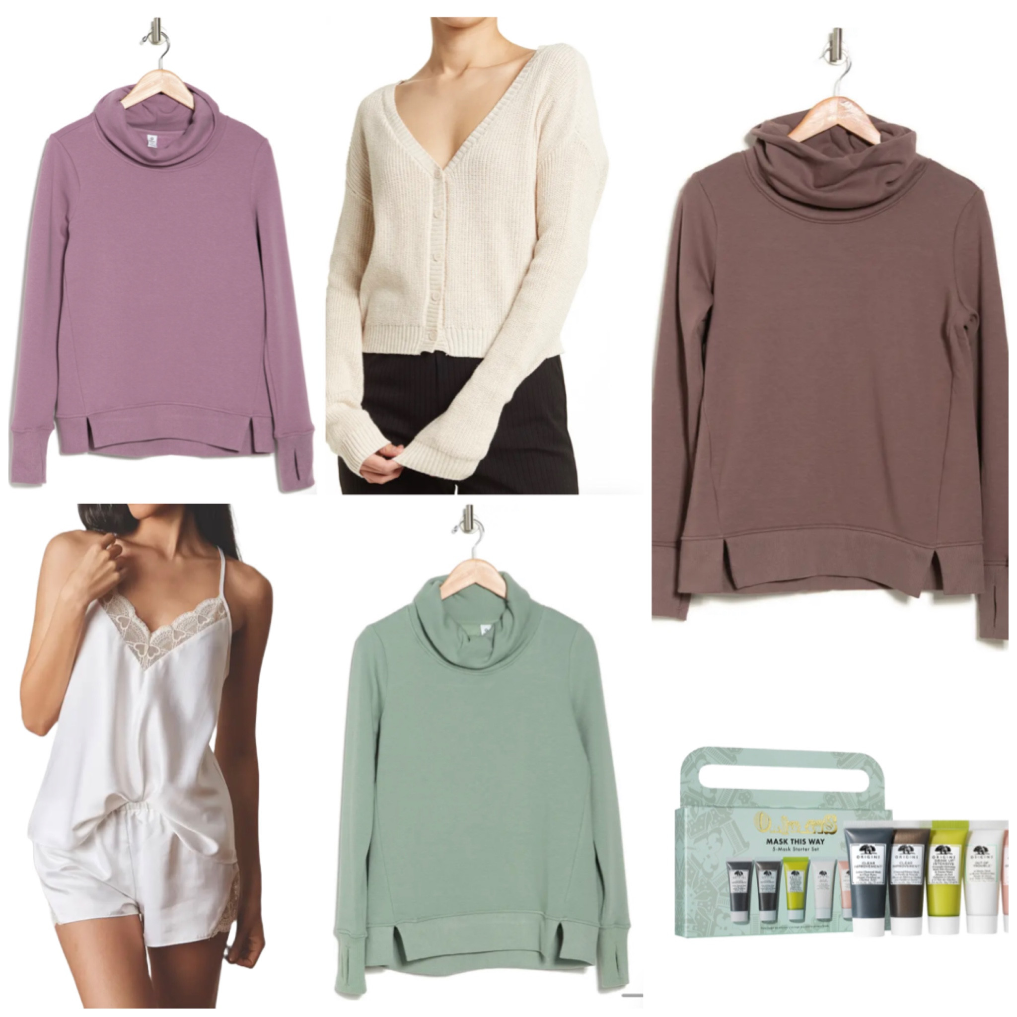 #turtlenecksweater #sweatshirt #opencaridgan #2piecenightset #camisole #giftsforher

#LTKsalealert #LTKcurves #LTKunder50