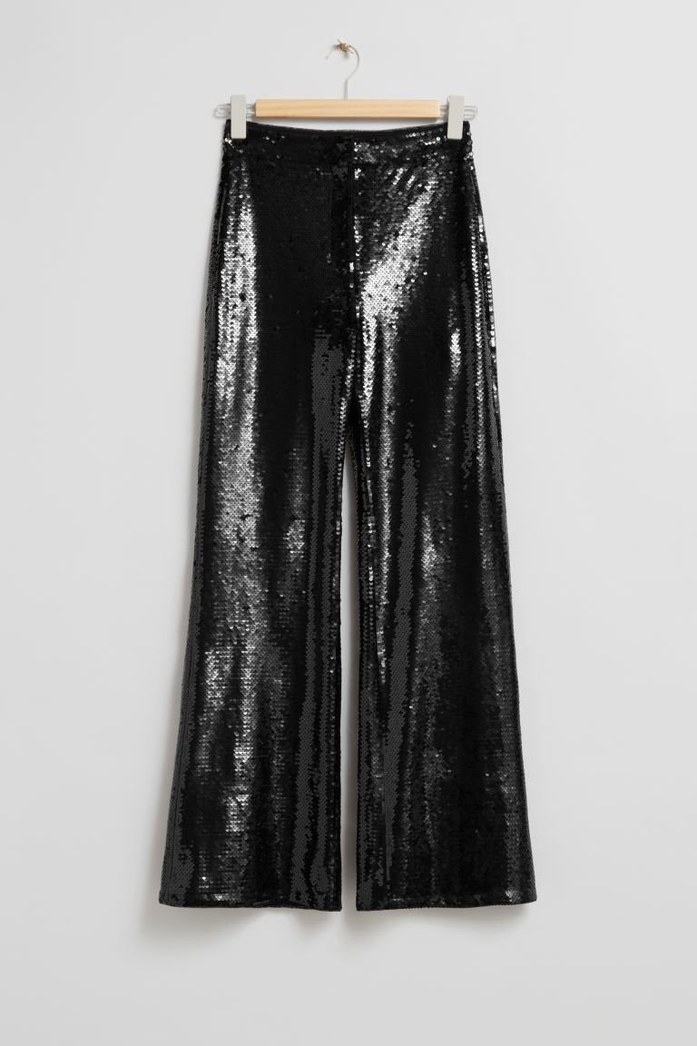 Sequin Trousers | H&M (UK, MY, IN, SG, PH, TW, HK)