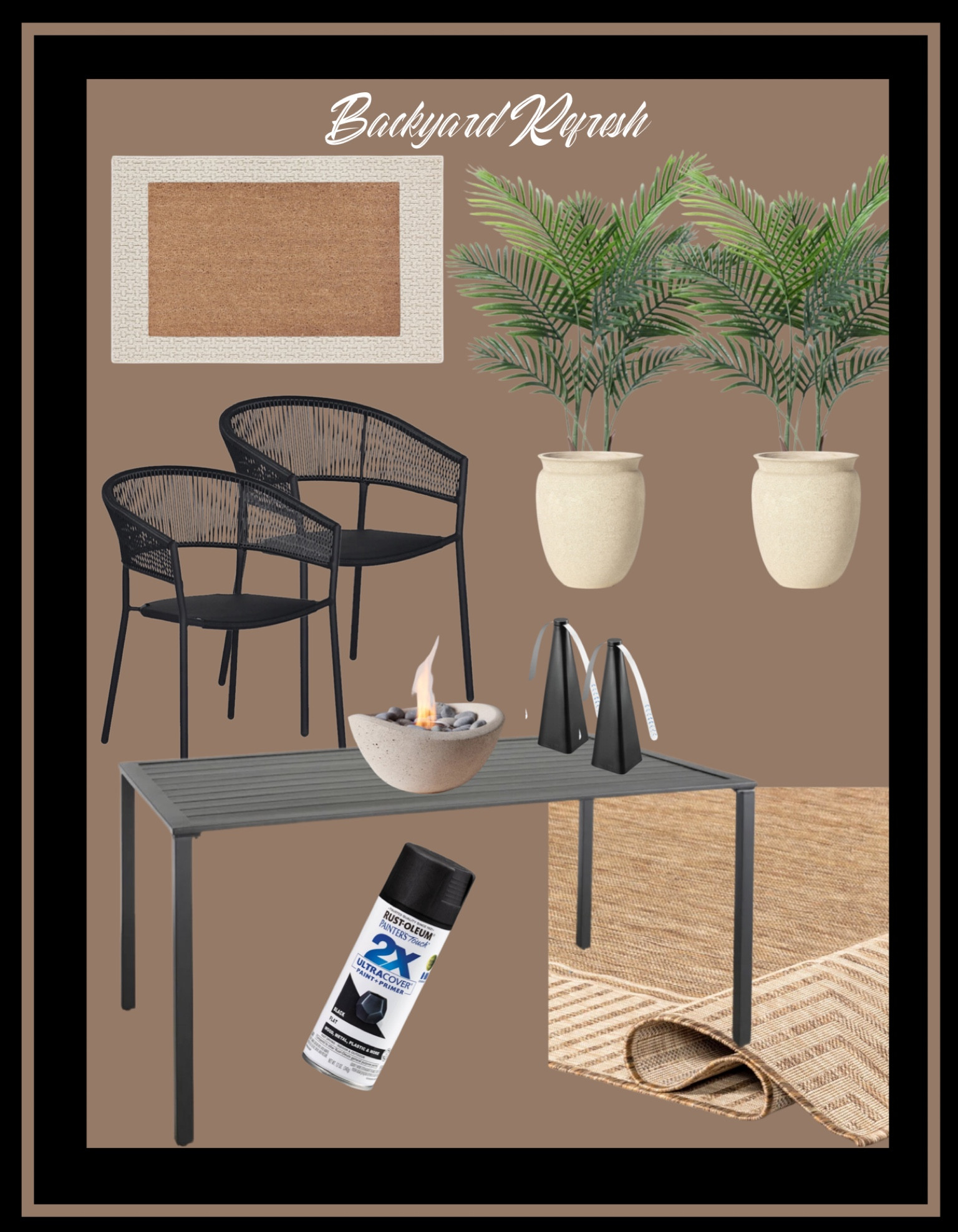 Backyard Refresh☀️

#LTKhome #LTKSeasonal #LTKfindsunder50