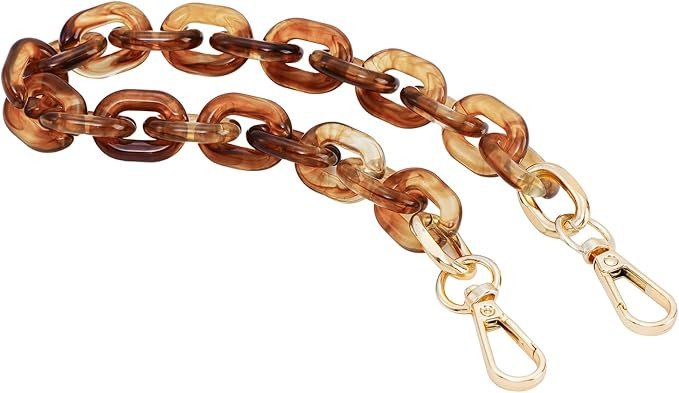 Yichain Cute Acrylic Purse Strap Bag Chain Handle Replacement Handbag Crossbody Shoulder Strap Ac... | Amazon (US)