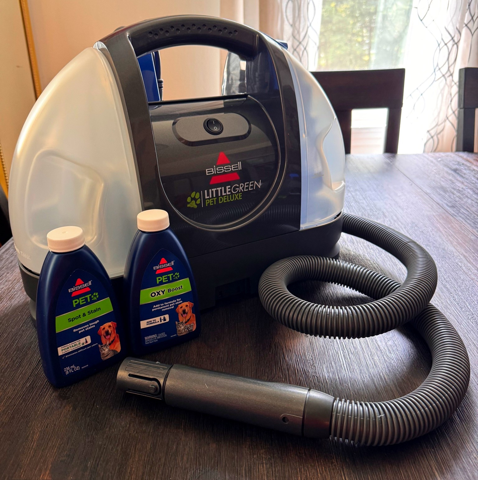 Just got my hands on the BISSELL Little Green Pet Deluxe and I’ve never been so excited to clean 🧼🐾 I’ve heard amazing things about this little powerhouse and can’t wait to put it to the test on some pet messes and everyday spills. Stay tuned for the results!
🧴Using the Spot & Stain formula + OXY Boost combo!
#HomeEssentials #PetCleanup #LTKhome #BISSELL #CleaningTools #LittleGreenMachine

#LTKHome #LTKPets #LTKFamily