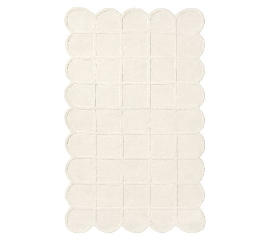 Selena Scallop Rug | Pottery Barn Kids
