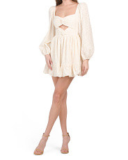 Aida Cut Out Mini Dress | Marshalls