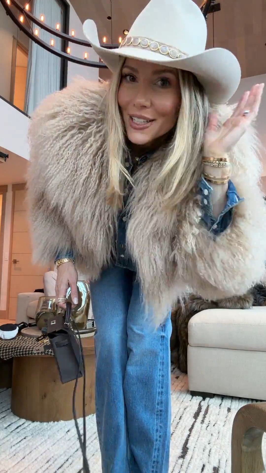 All denim aspen look 