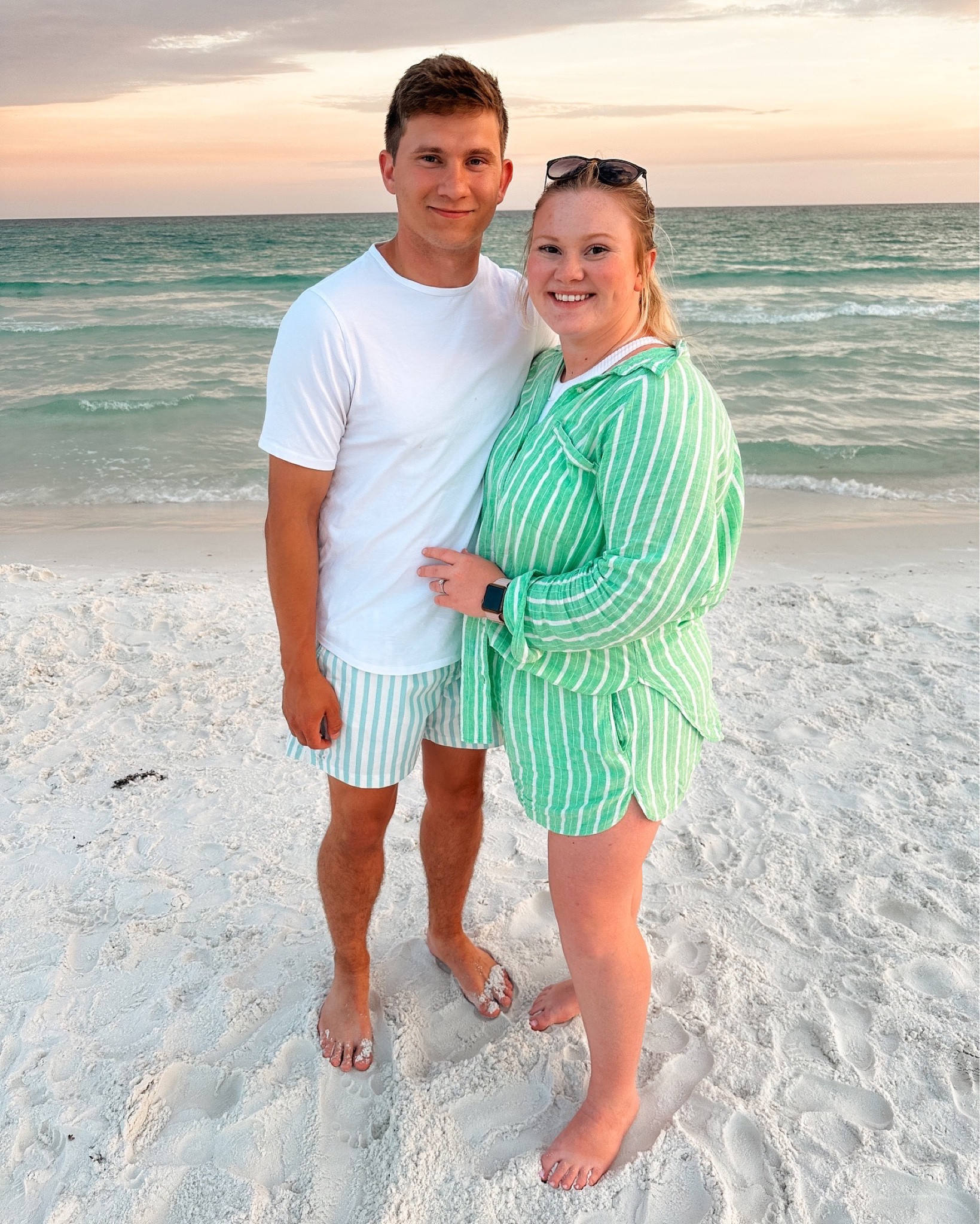 Beach outfits for couples 🩵💗

#LTKMidsize #LTKSeasonal #LTKSwim