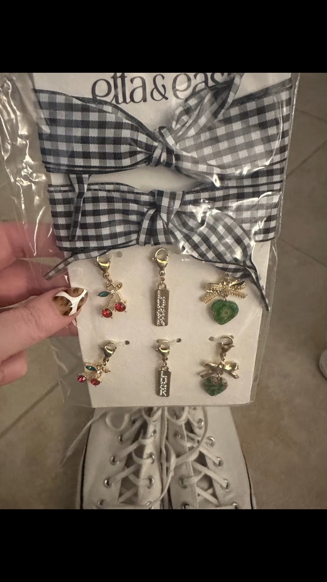 These gingham laces brightened up my favorite platform Converses! They gave me a little extra LUCK at my first keynote! 🍀🧲

#LTKShoeCrush #LTKStyleTip #LTKWorkwear