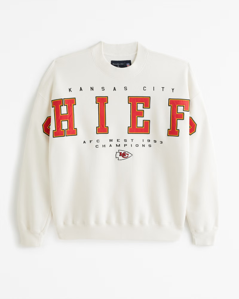 Kansas City Chiefs Graphic Crew Sweatshirt | Abercrombie & Fitch (US)
