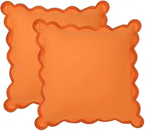 Folkulture Fall Throw Pillow Covers for Couch, 18x18 Decorative Couch Pillows for Living Room, 10... | Amazon (US)