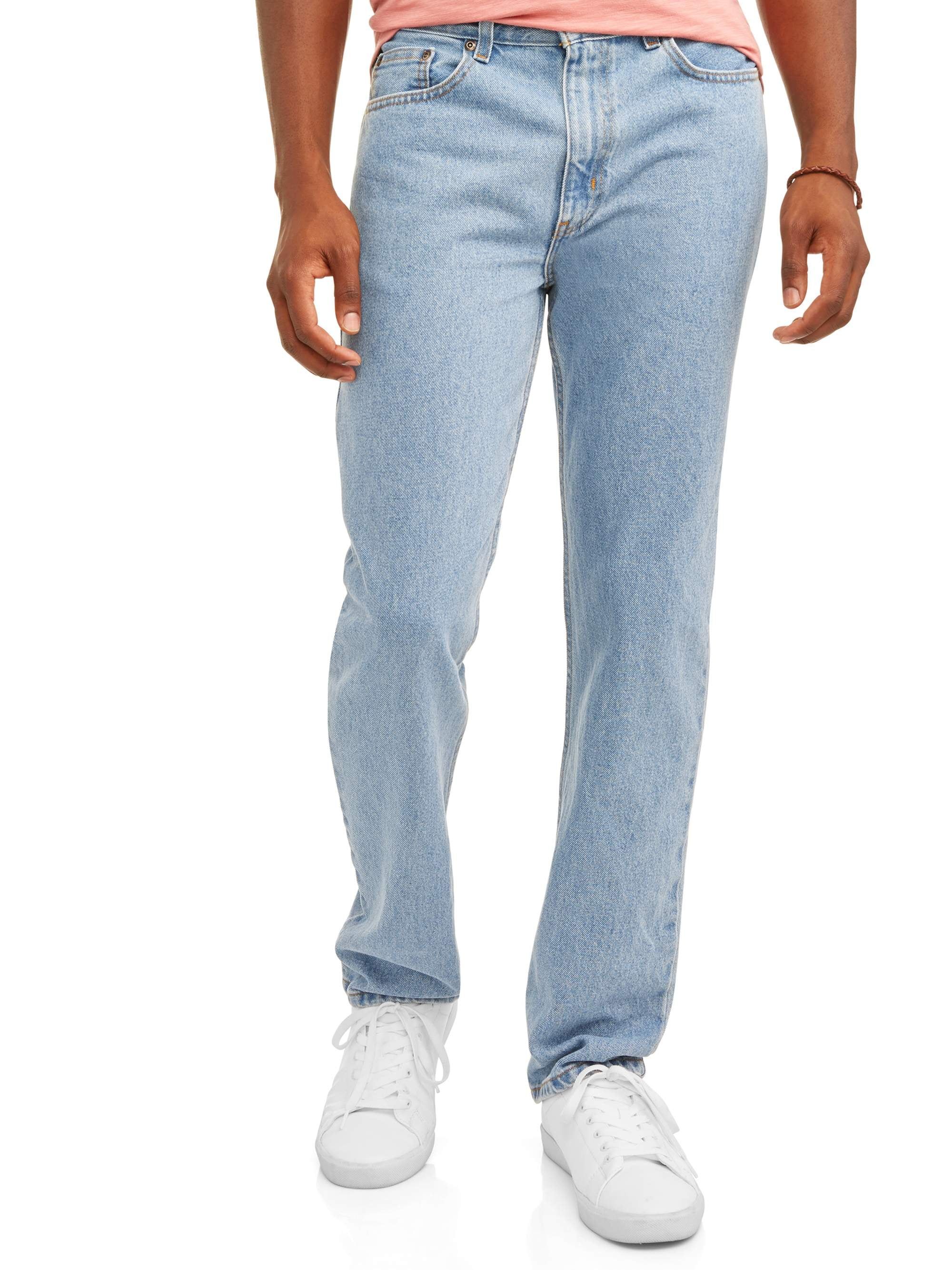 George Men's and Big Men's 100% Cotton Regular Fit Jeans | Walmart (US)