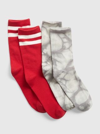 Kids Print Socks (2-Pack) | Gap (US)