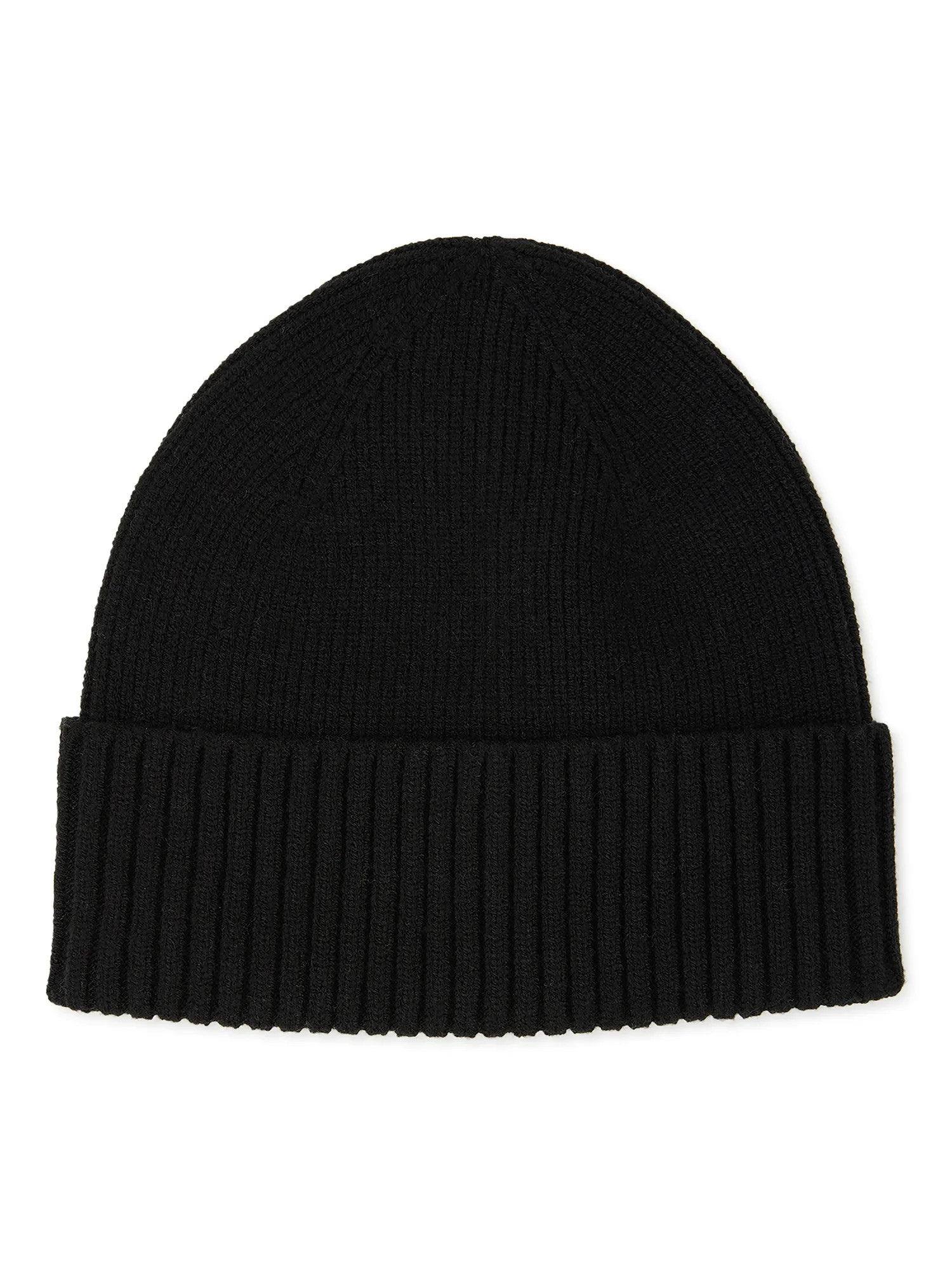 Time and Tru Women's Coordinate Beanie, One Size Fits Most, Black Soot | Walmart (US)