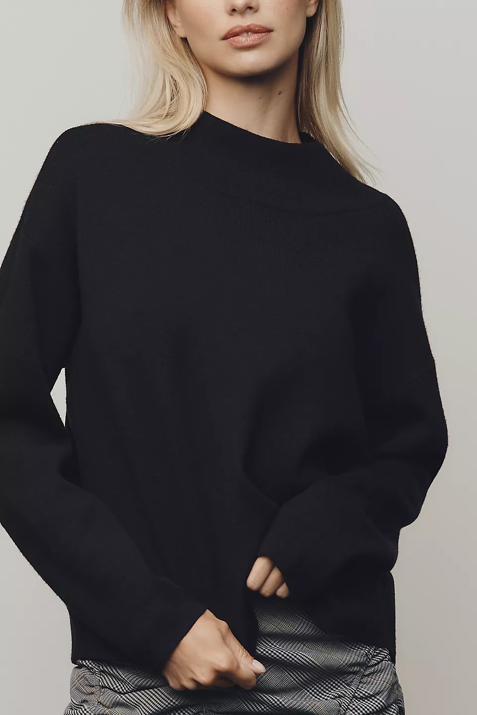 The Carys Mock-Neck Sweater by Maeve | Anthropologie (US)