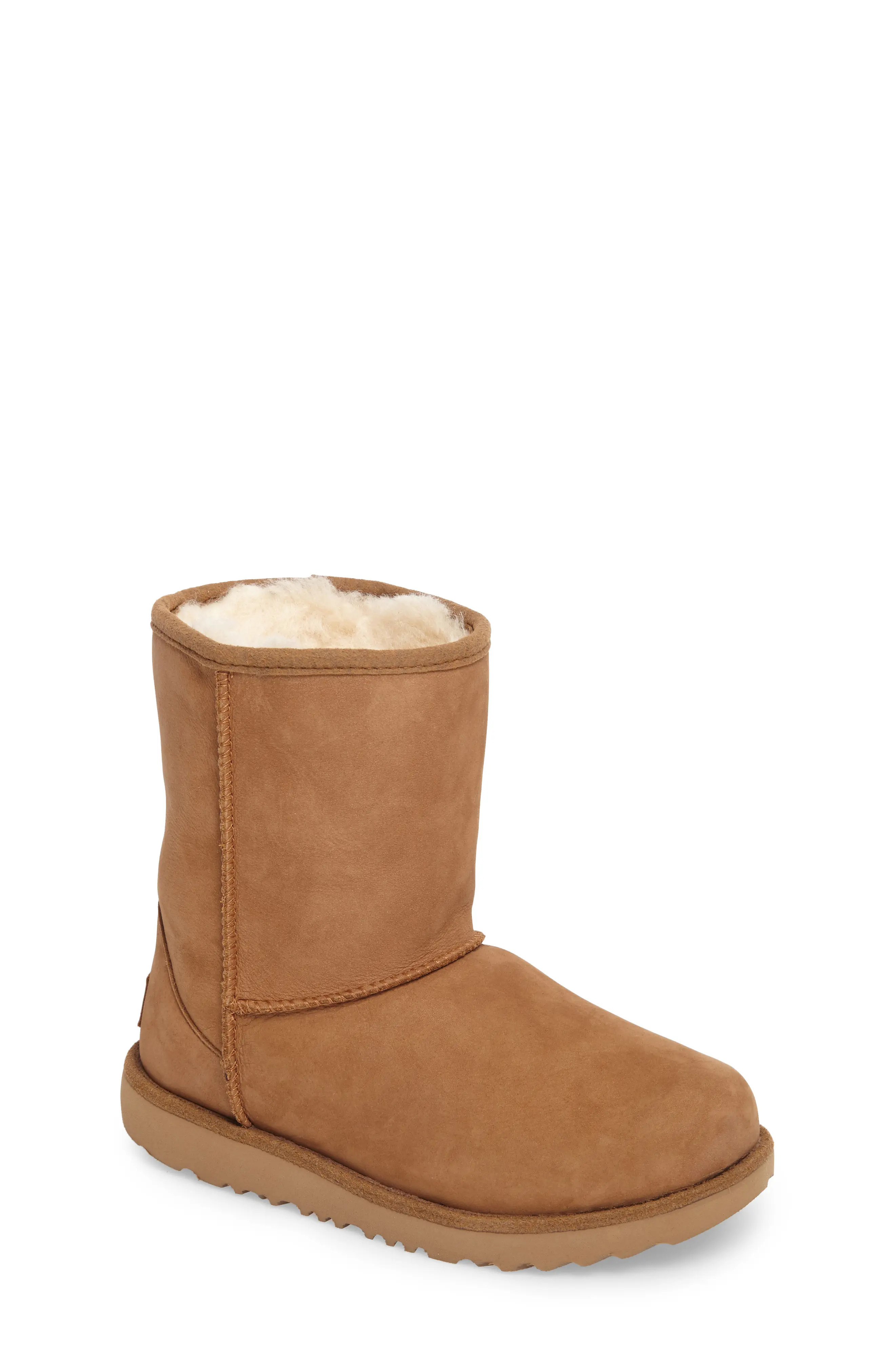 UGG® Classic Short II Waterproof Boot (Walker, Toddler, Little Kid & Big Kid) | Nordstrom