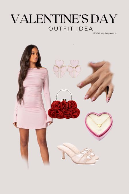 Valentine’s Day Outfit - for the pink girly 