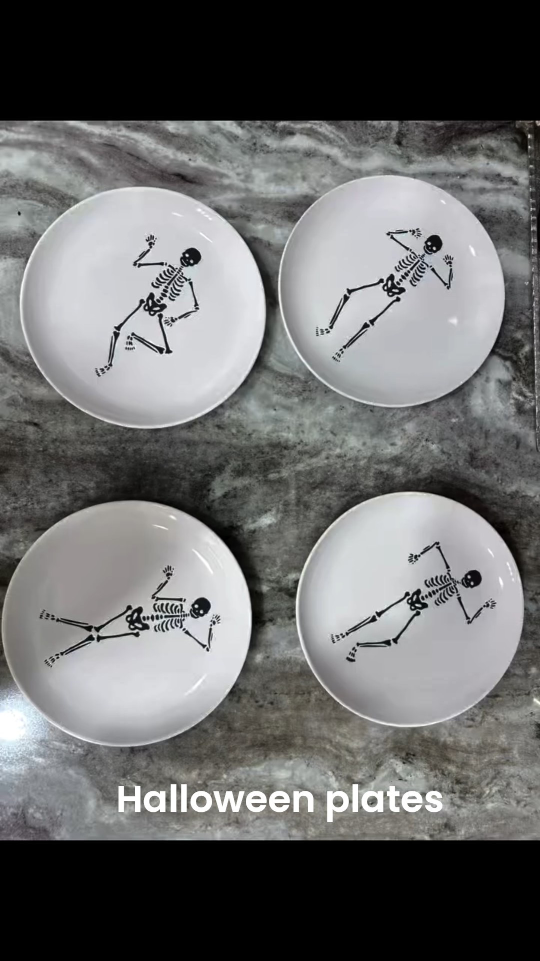 💀✨ SPOOKY CUTE ALERT ✨💀is it time to prepare for Halloween?!🎃 
Can we take a moment to applaud these adorably creepy skeleton plates?! 🖤 Whether you’re hosting a Halloween bash, adding a dash of personality to your kitchen, or just living your best spooky-season-all-year life — these plates are IT!

🦴 Stoneware and durable
🦴 Dishwasher & microwave safe (but beware—they get hot!)
🦴 Distributed by Walmart
🦴 Perfect for snacks, treats, or showcasing your killer baking skills

Each little skeleton is serving a vibe—giving drama, flair, and full-on festive sass. They’re not just plates—they’re a whole mood. 🕸️🎃

Tag your spooky squad and tell me:
Which skeleton are you today? 👻👇

Comment SHOP below to receive a DM with the link to this post on my LTK ⬇ https://liketk.it/5ifH3

#SkeletonVibes #HalloweenAesthetic #SpookyAndStylish #PlateGoals #WalmartFinds #StonewareStyle #DishwareDrama #influencer #gifted #walmart