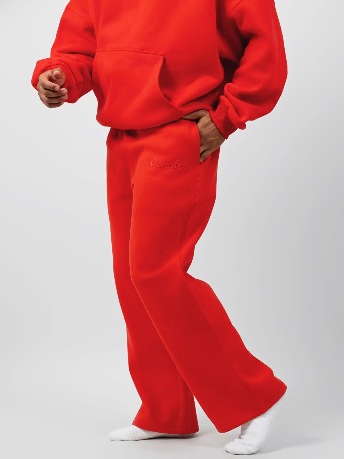 Minimalist Straight Leg Sweatpants | Comfrt