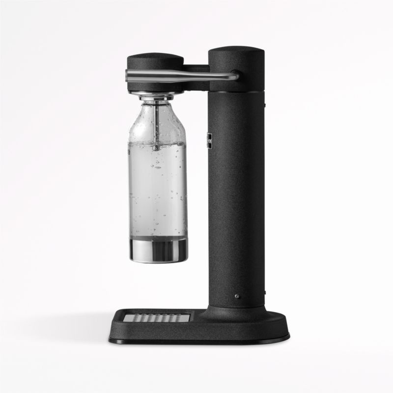 Aarke Carbonator III Matte Black Sparkling Water Maker Machine + Reviews | Crate & Barrel | Crate & Barrel