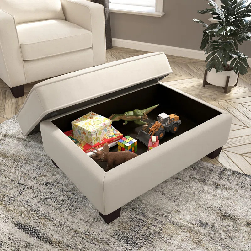 Alitza Upholstered Storage Ottoman | Wayfair North America