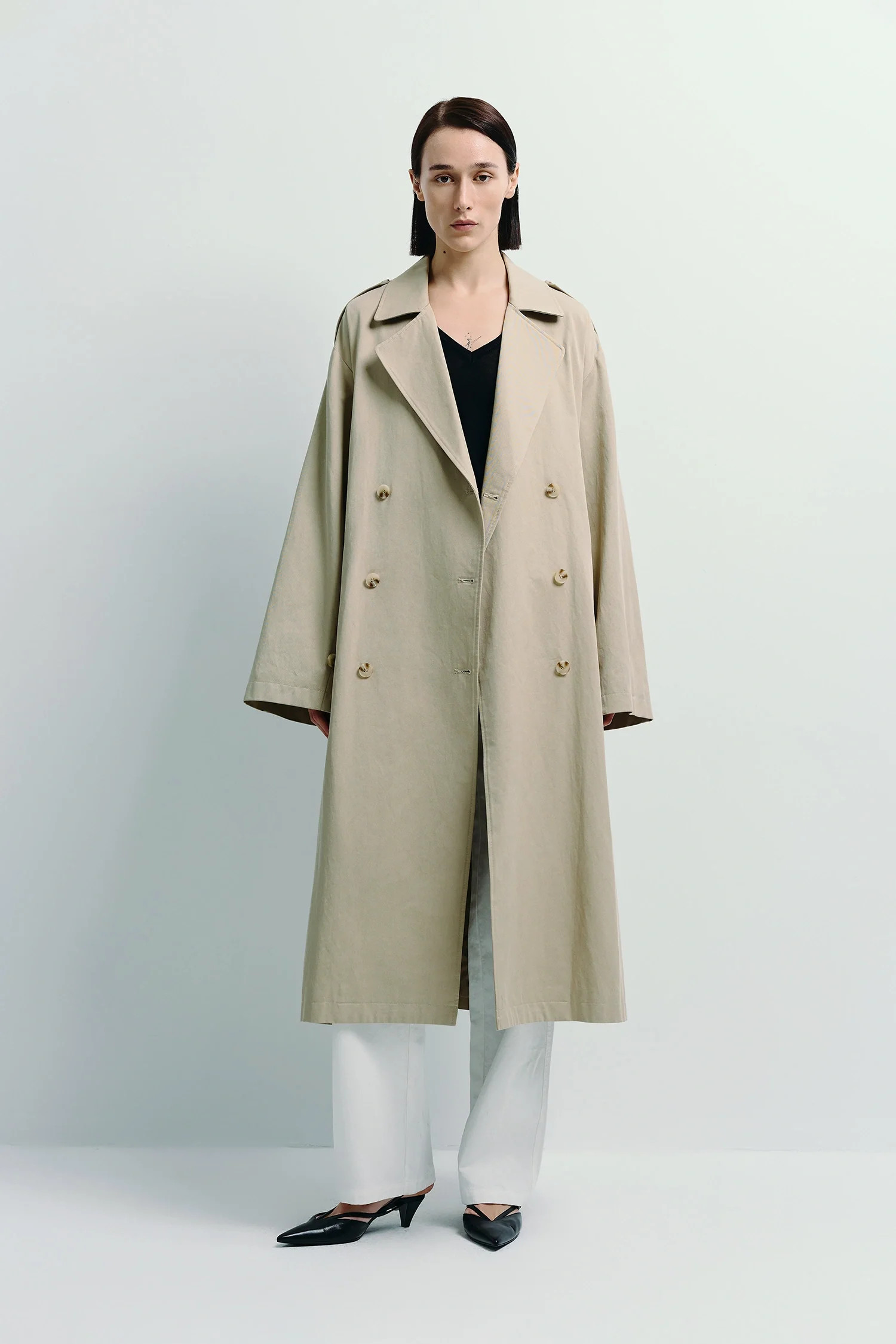 Balham Trench Coat in Khaki | Rue Sophie | Rue Sophie