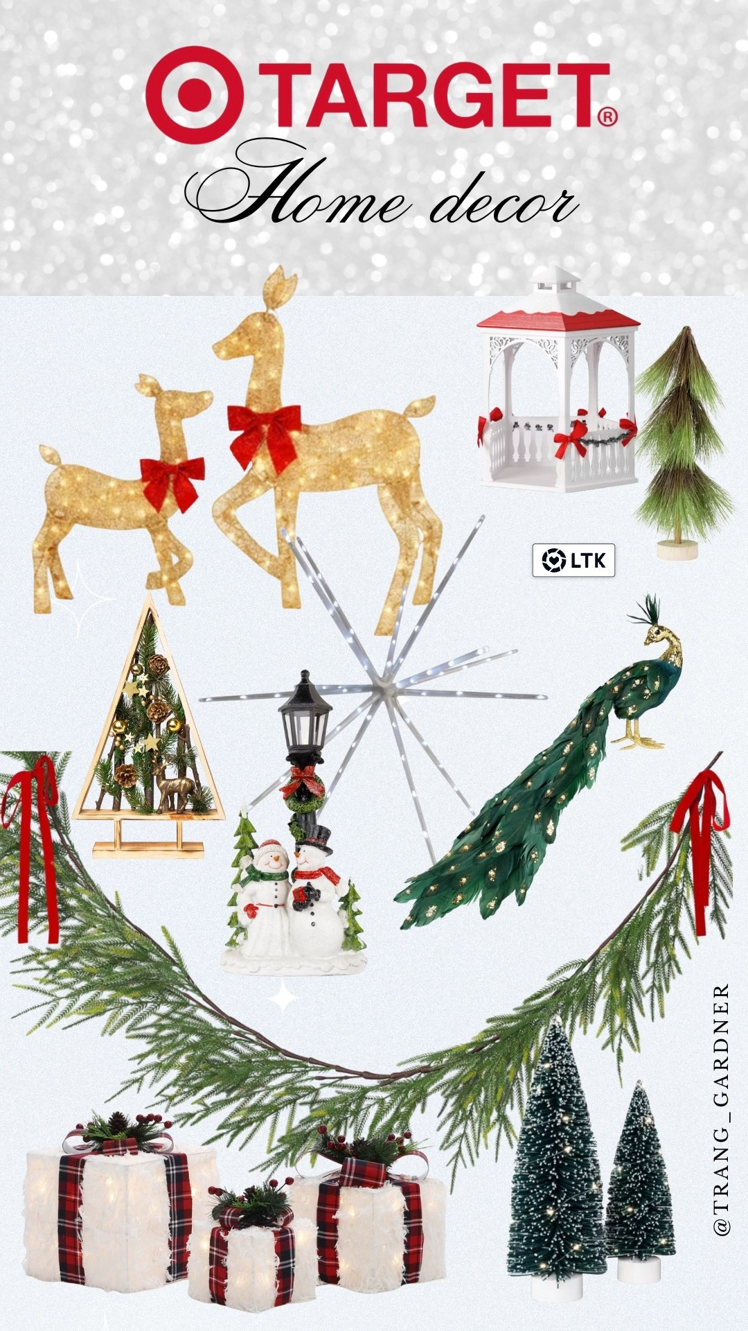Target holiday decor 

#LTKSeasonal #LTKSaleAlert #LTKHoliday