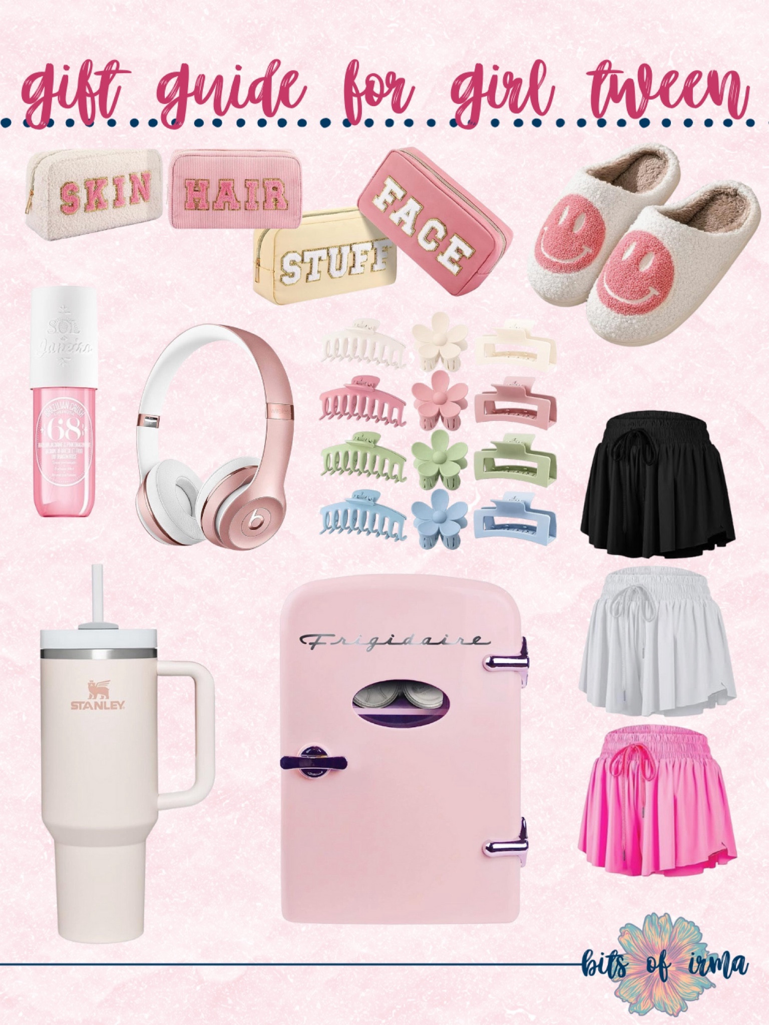 Gift Guide for Tweens

Tween Girl Gift Guide | Gifts for Tween Girls | Gift Guide for Tween Girls | Holiday Gift Guide | Tween Girl Gift Ideas | Gift Guide for Girls | Slippers for Girls | Mini Fridge | Hair Clips for Girls | Cosmetic Bags for Girls | Stanley Cup | Bum Bum | Beats Headphones 

#LTKGiftGuide #LTKCyberWeek #LTKHoliday