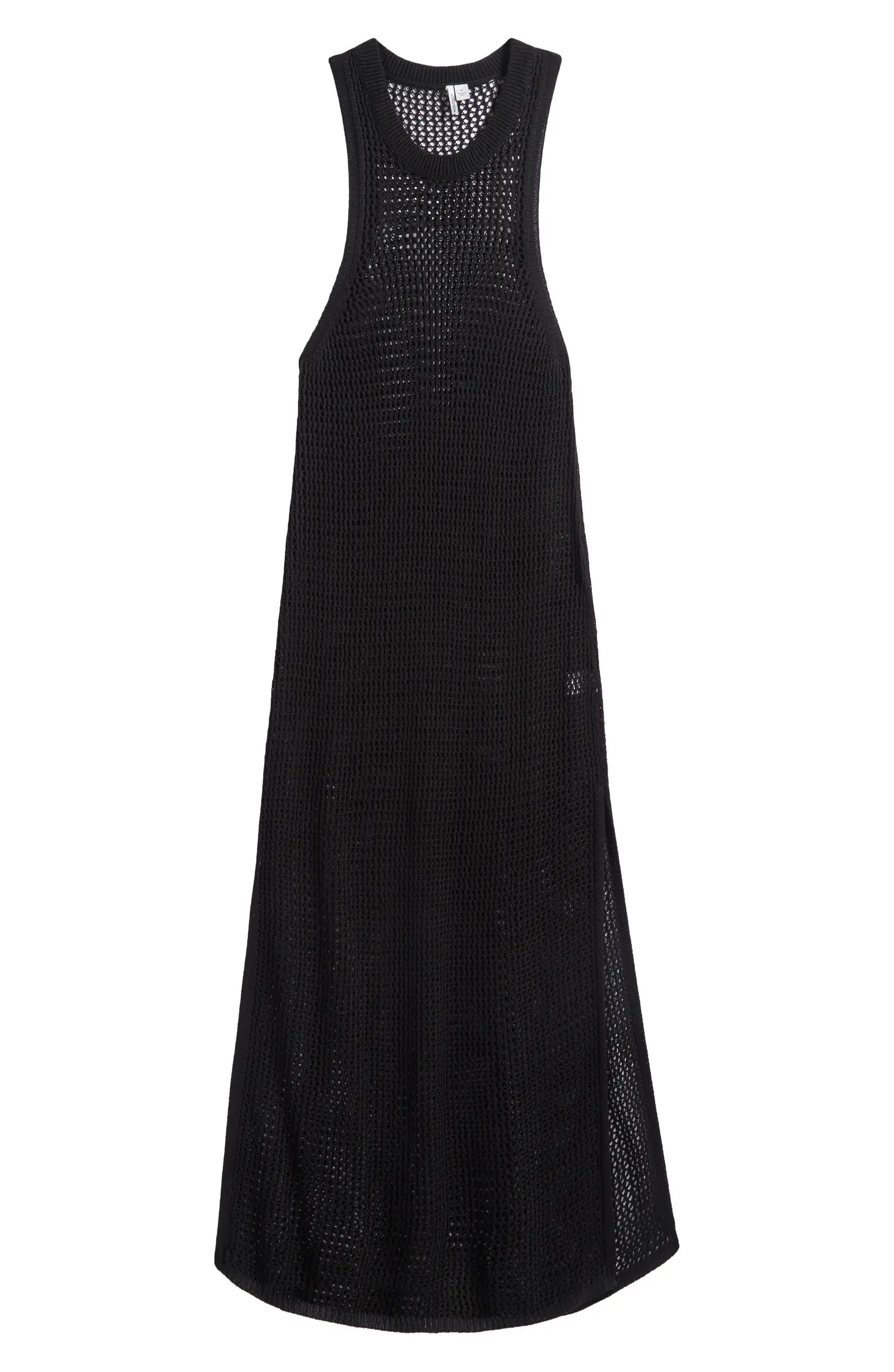 Sheer Open Knit Cover-Up Dress | Nordstrom