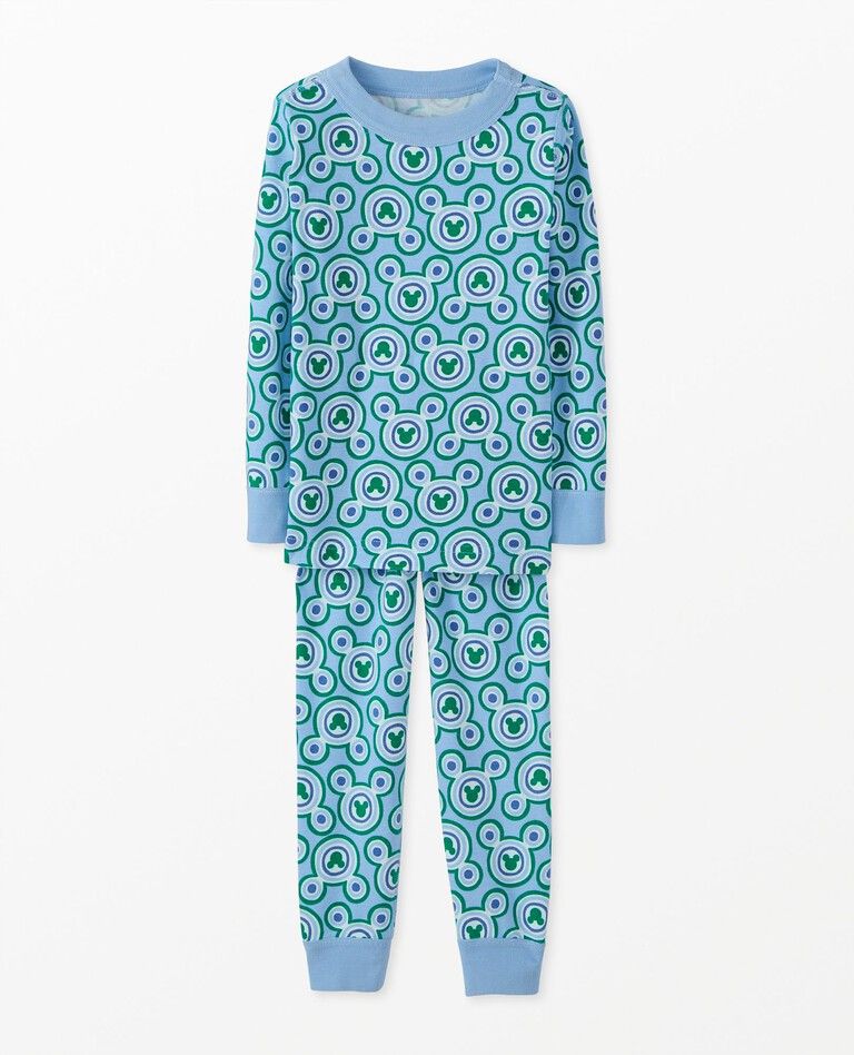 Disney Mickey Mouse Long John Pajama Set | Hanna Andersson