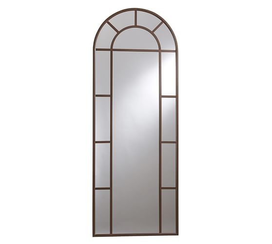 Distiller Metal Arch Floor Mirror | Pottery Barn (US)