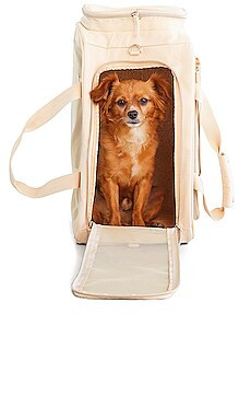 BEIS The Pet Travel Carrier in Beige from Revolve.com | Revolve Clothing (Global)