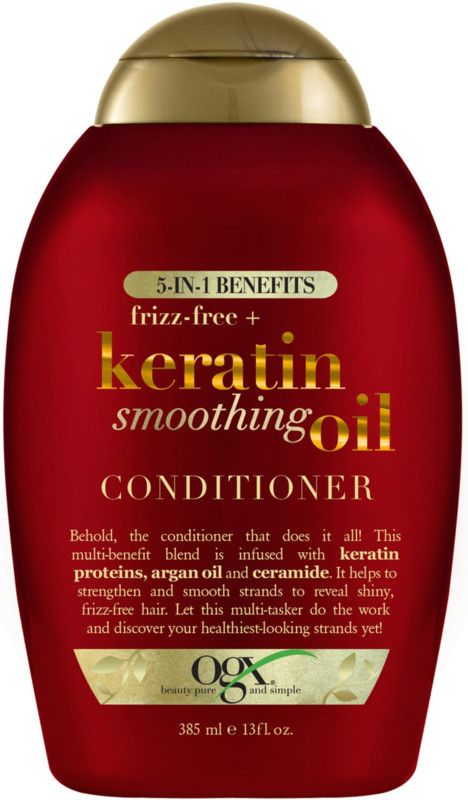 OGX Frizz-Free + Keratin Smoothing Oil Conditioner | Ulta Beauty | Ulta