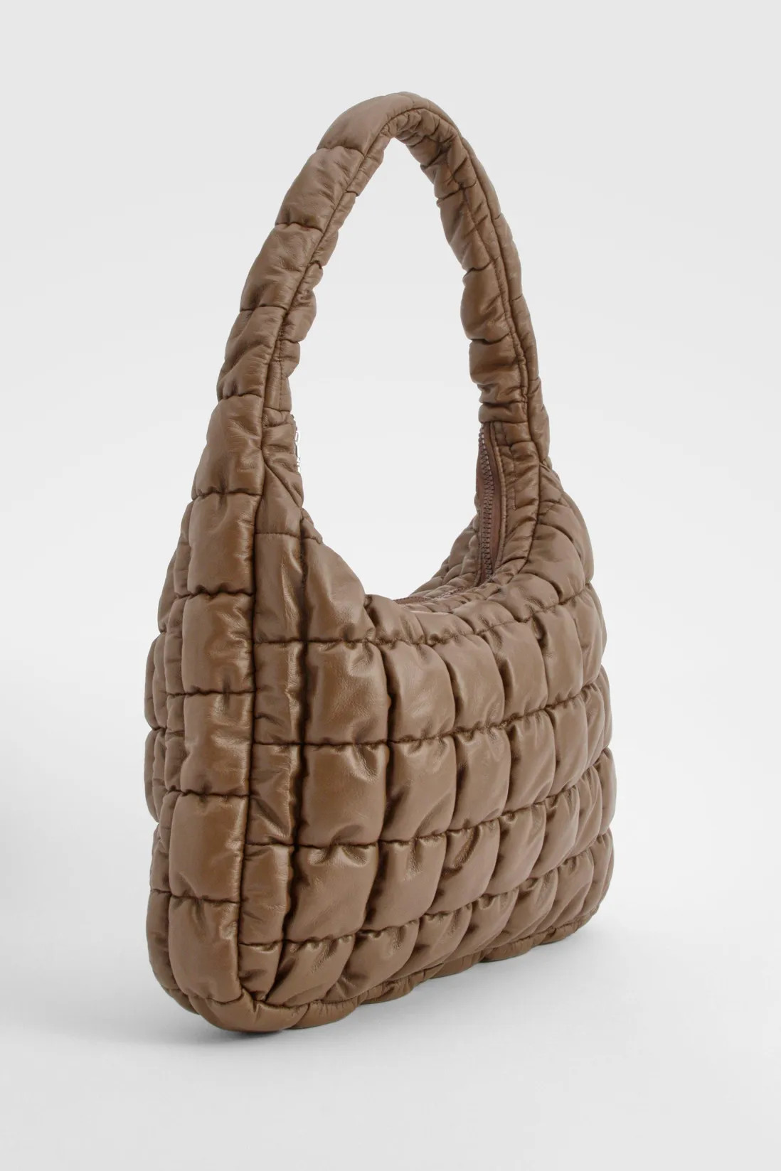 Quilted Slouchy Tote Bag | Boohoo.com (UK & IE)