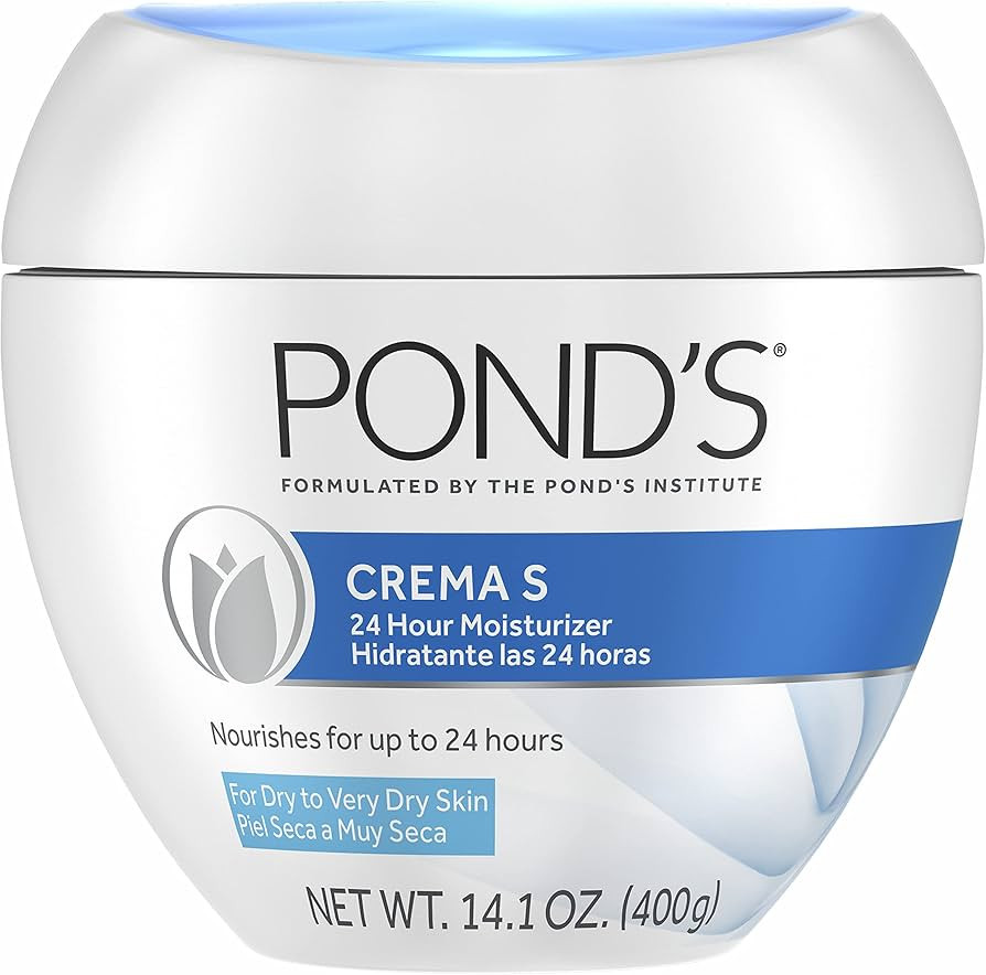 POND'S Crema S Face Moisturizer 14.1 oz | Nourishing, for Women, Skin Care Facial Moisturizer Cre... | Amazon (US)