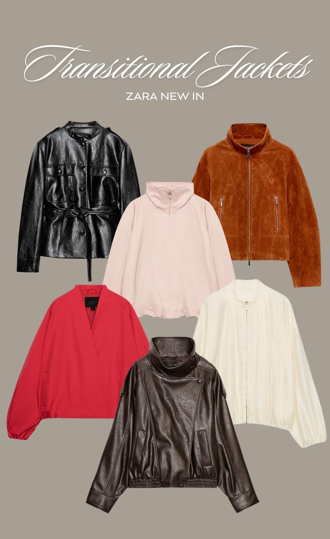 Zara new in transitional jackets 🍂 👏 obsessed!

#LTKuk