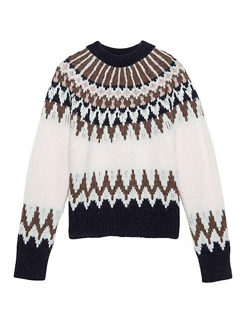 Fairisle Crewneck Sweater | Saks Fifth Avenue