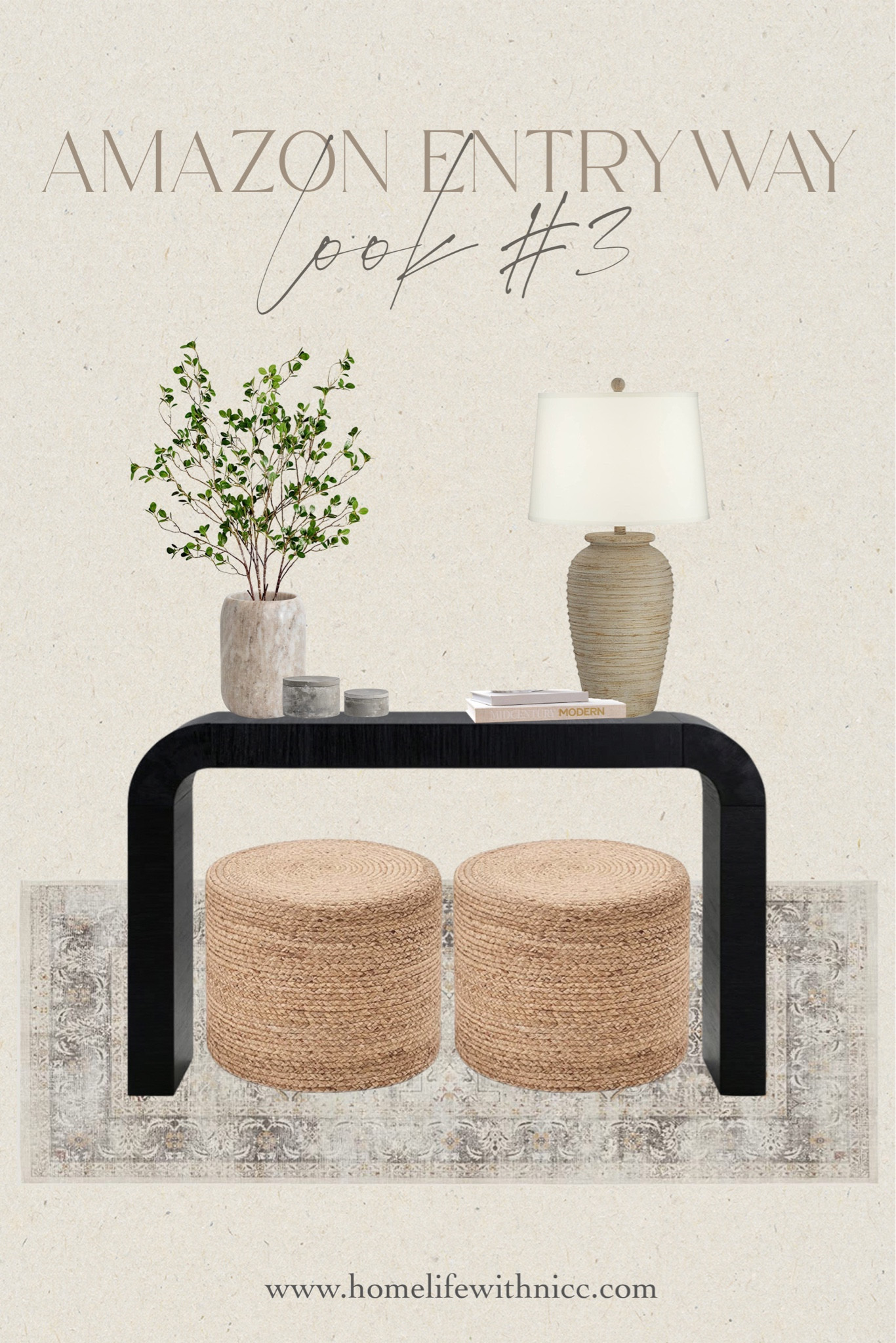 Amazon entryway #3. Modern neutral entryway look from Amazon
#entrywaylook #neutralhomedecor #neutralentryway #amazonhome #modernamazondecor

#LTKhome #LTKsalealert #LTKunder100