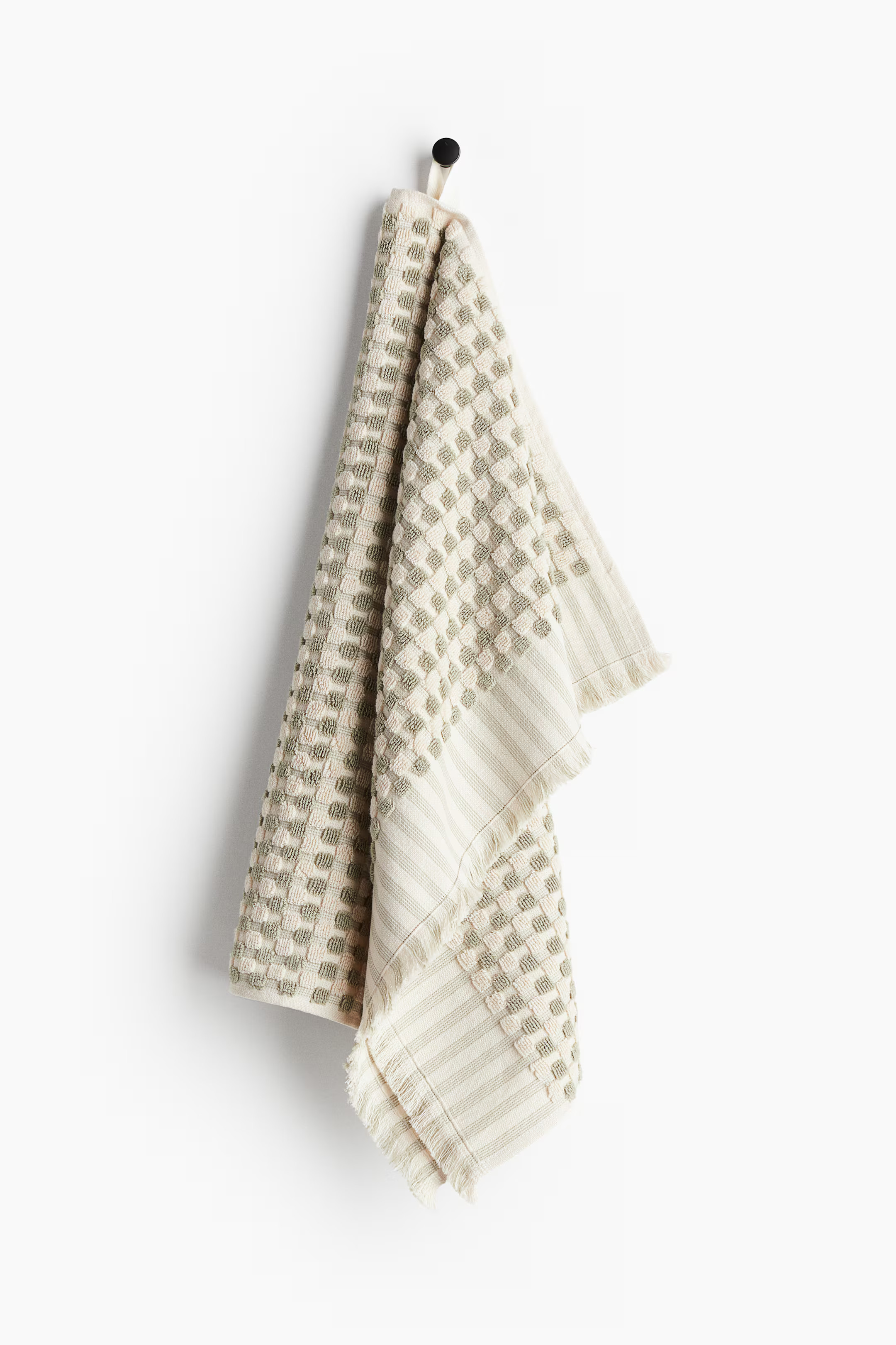 Patterned Cotton Terry Hand Towel | H&M (US + CA)