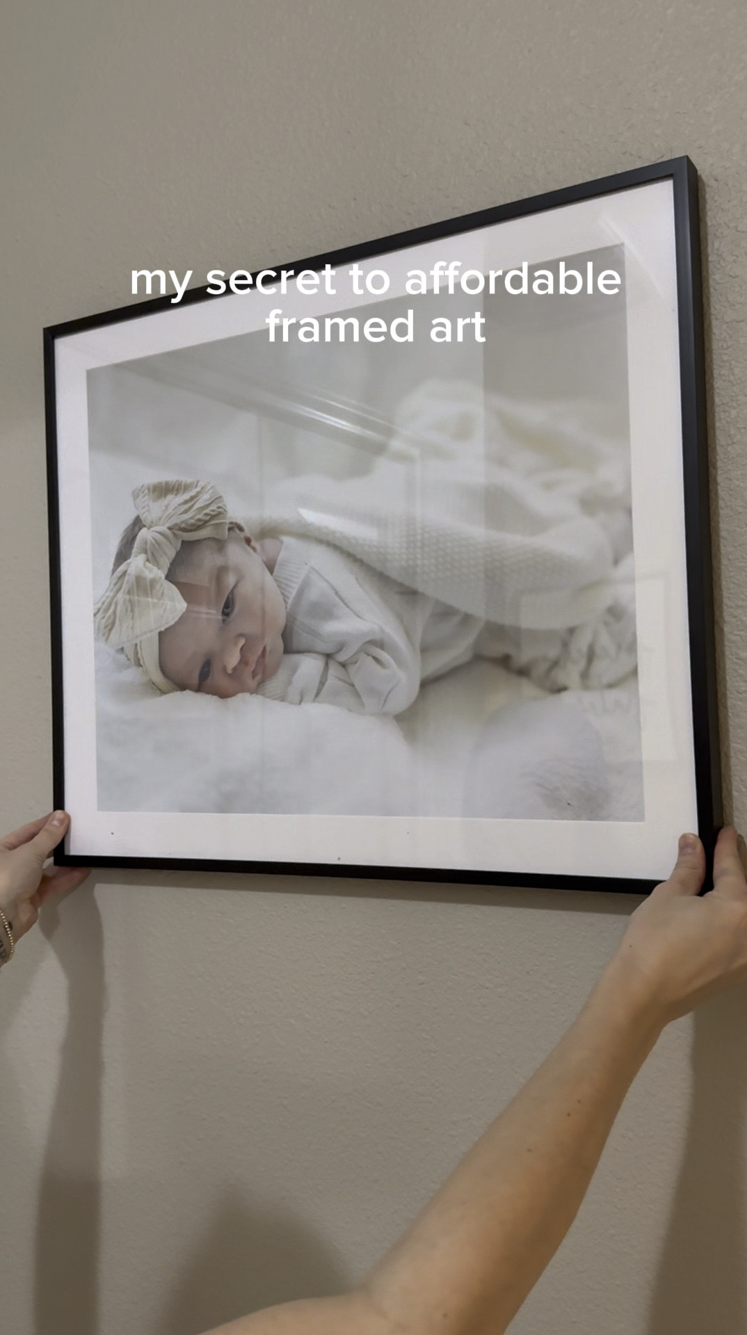 Budget friendly hack for framed pictures + gallery walls!

#LTKBaby #LTKFamily #LTKHome