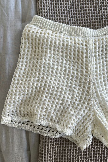 crochet knit shorts, lined too 

#LTKstyletip #LTKfindsunder50 #LTKSeasonal
