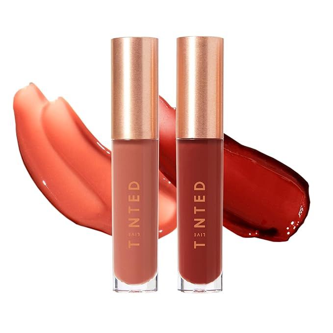 Live Tinted Huegloss Lip Gloss Duo: includes Huegloss in Brave and Huegloss in Proud, 2-piece set | Amazon (US)