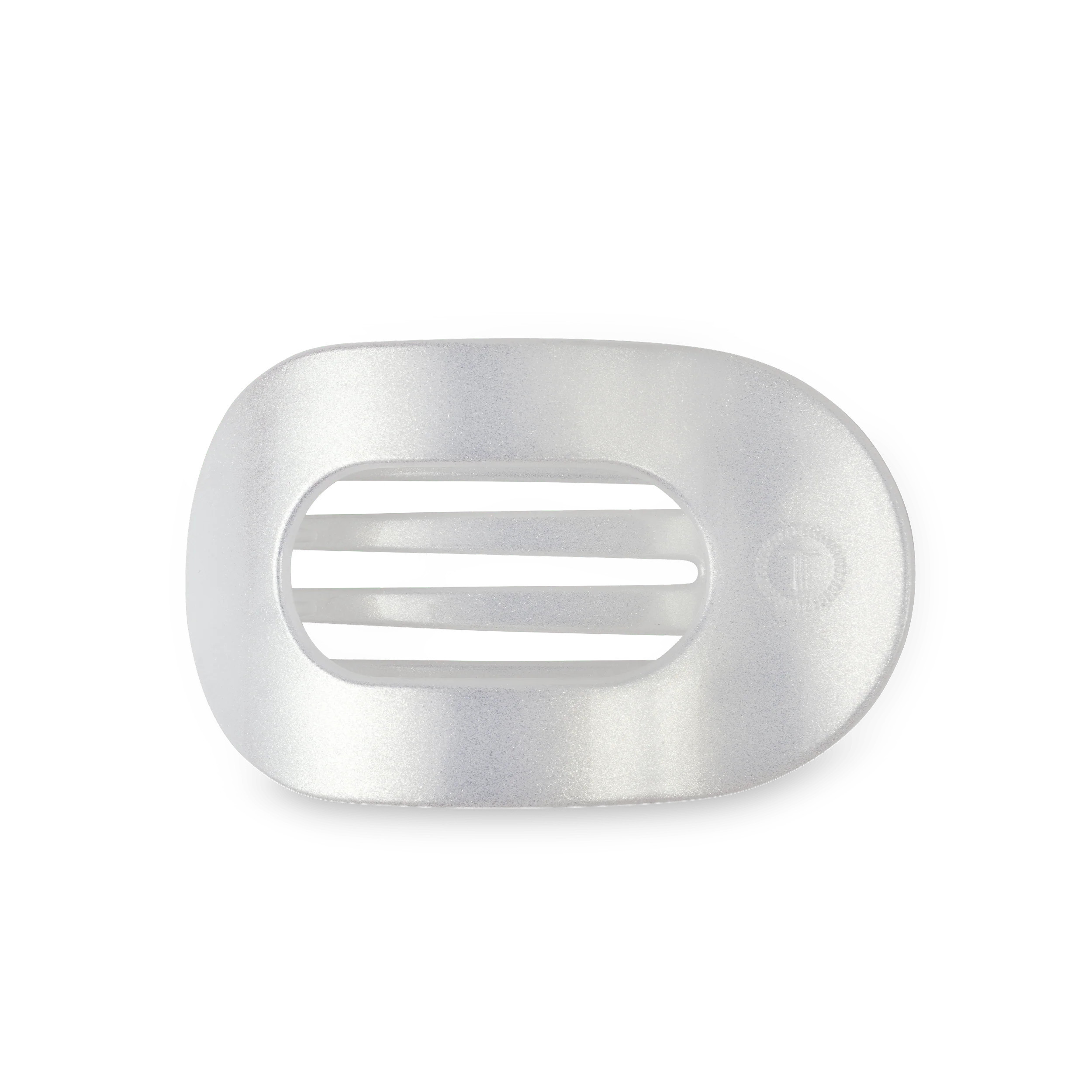 Mother of Pearl Flat Round Medium Clip | TELETIES