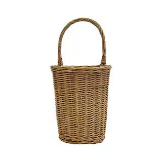 10" Natural Hanging Wicker Basket by Ashland® | Michaels | Michaels Stores