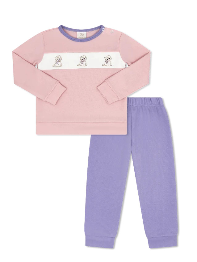 Lagniappe Play Set - Lemonade Pink, Kitten | Lullaby Set