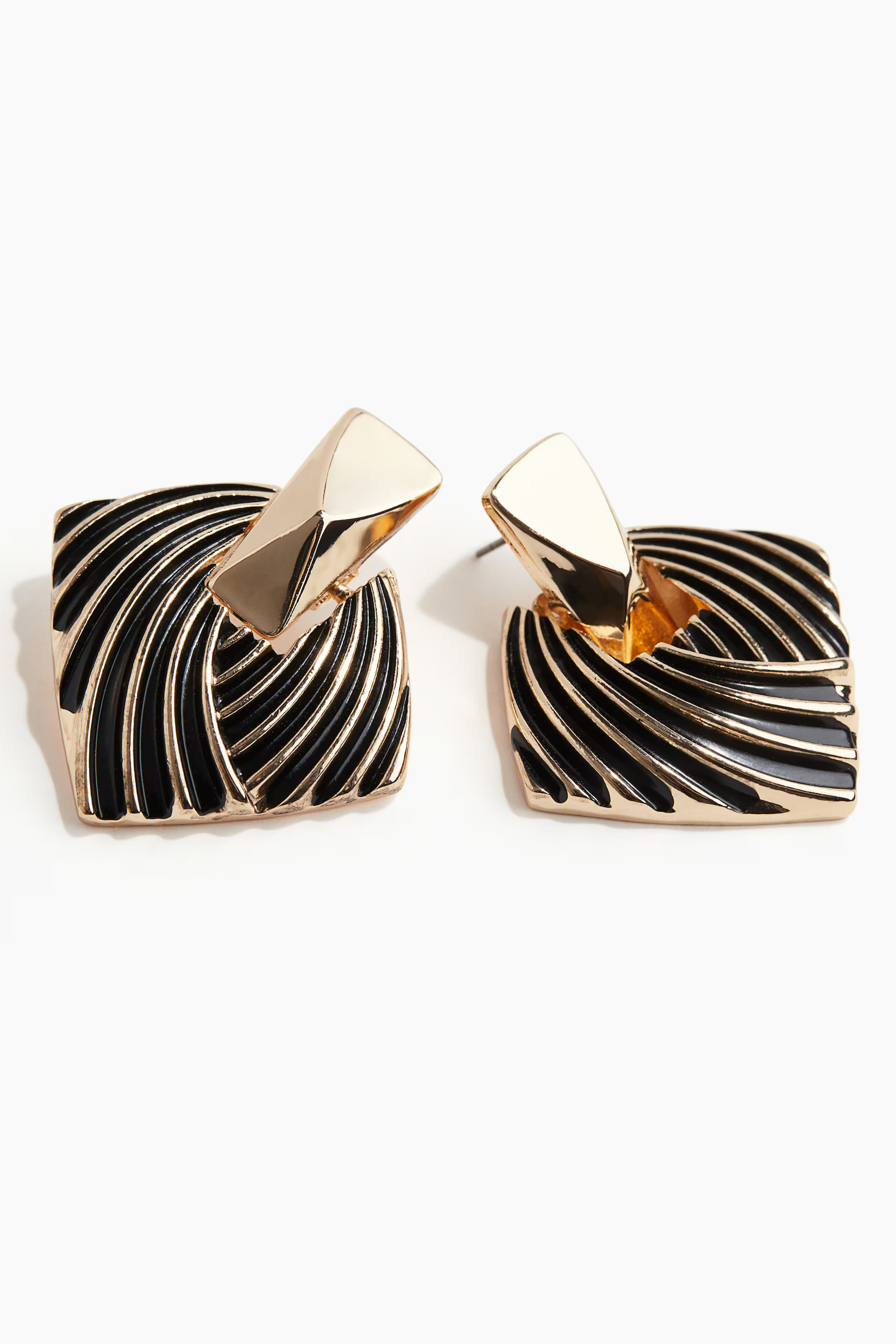 Hinge-detail earrings | H&M (UK, MY, IN, SG, PH, TW, HK)