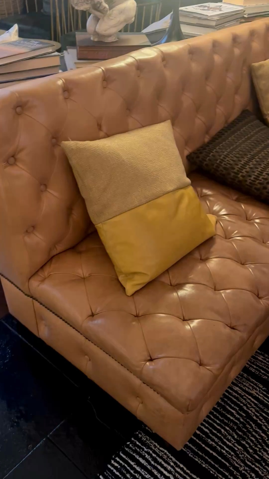 Lounging time.
Friday, finally. The week loosens; the room quiets; the light softens. You sit, and everything finds its pace. This tufted armless leather loveseat keeps the classical detail, pared back to feel clean, light, and quietly modern—the kind you don’t rush out of.

Up to 30% off at Arhaus. See our handpicked lounging chairs from Arhaus.

⸻

#LoungeChair #LoungingTime #FridayMood #WeekendVibes #Loveseat #TuftedSofa #LeatherSofa #ArmlessSofa #ModernClassic #InteriorStyle

#LTKSaleAlert #LTKdayinmylife #LTKHome