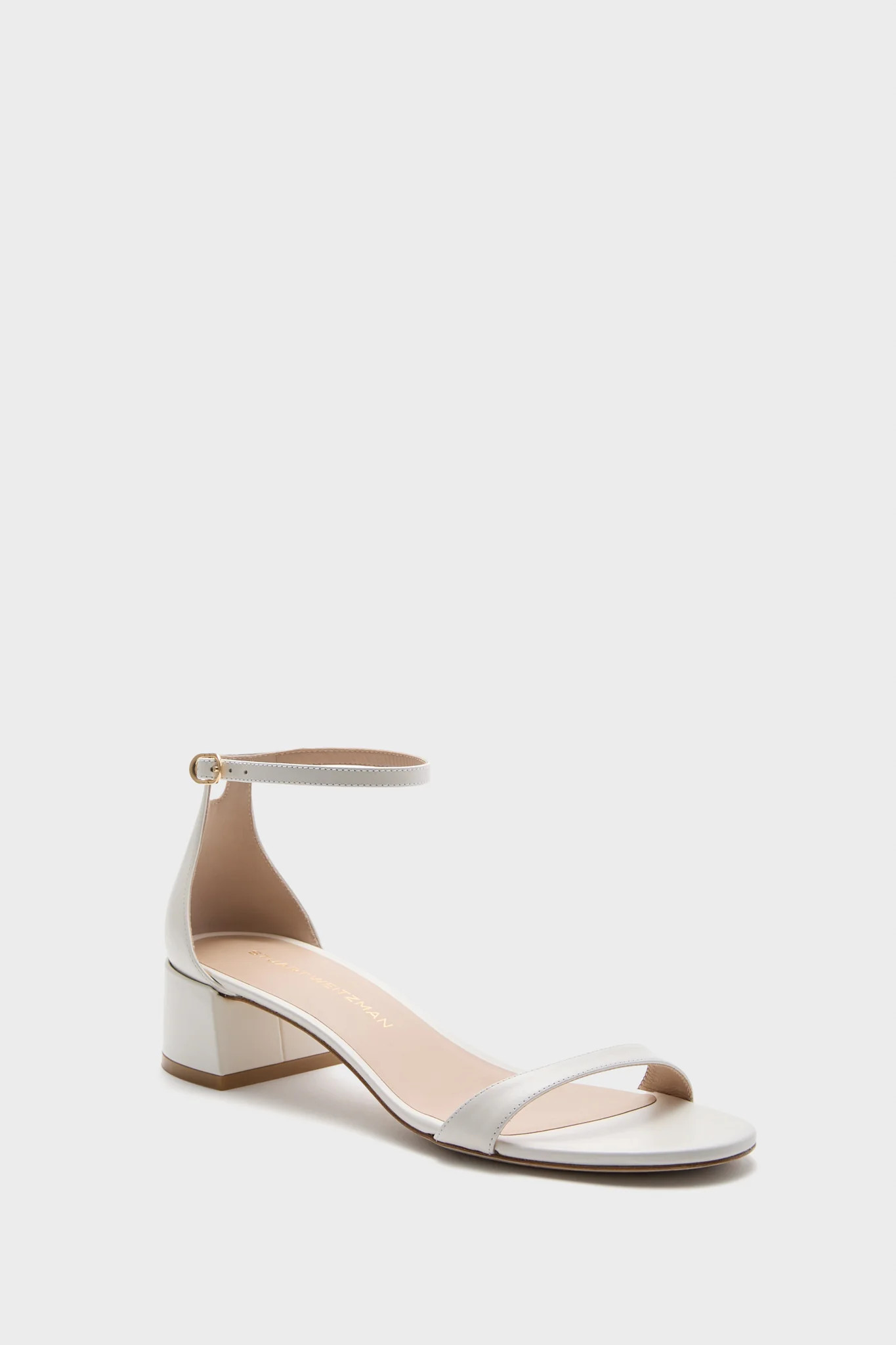 Cream Nudist Block 35 Heels | Tuckernuck (US)
