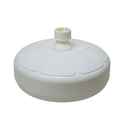 Good Ideas Outdoor Umbrella Stand Patio Base for 1 and 1.5 Inch Poles, White | Target